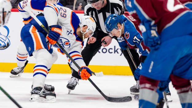 Edmonton Oilers v Colorado Avalanche