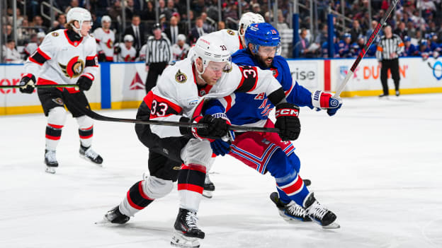 Ottawa Senators v New York Rangers