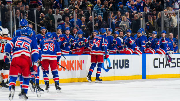 Philadelphia Flyers v New York Rangers