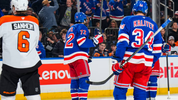 Philadelphia Flyers v New York Rangers