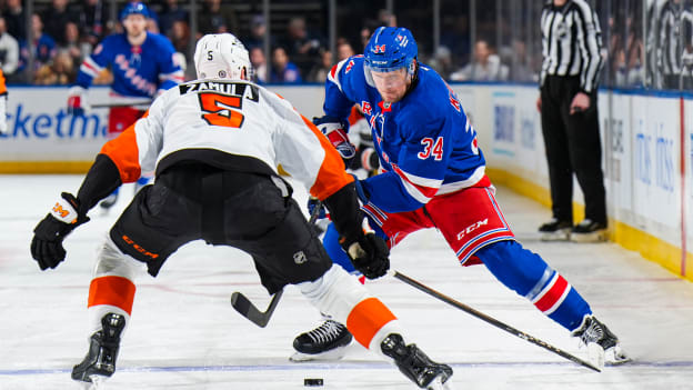 Philadelphia Flyers v New York Rangers