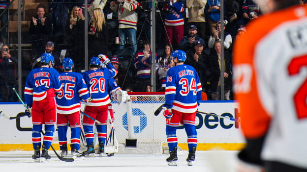 Philadelphia Flyers v New York Rangers