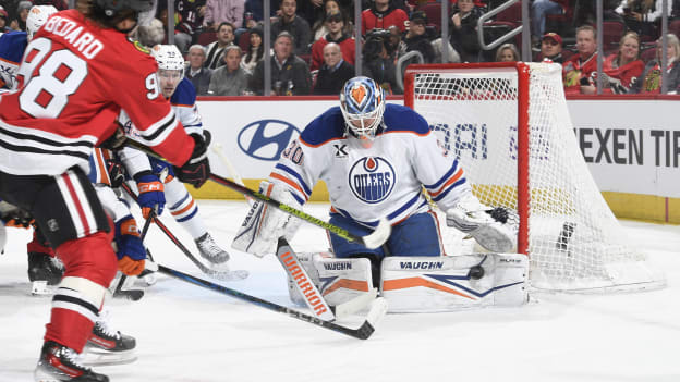 Edmonton Oilers v Chicago Blackhawks