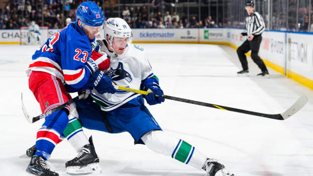 Vancouver Canucks v New York Rangers