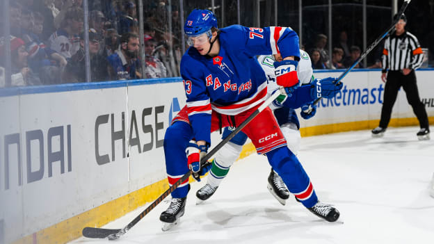 Vancouver Canucks v New York Rangers