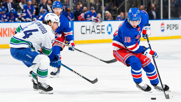Vancouver Canucks v New York Rangers