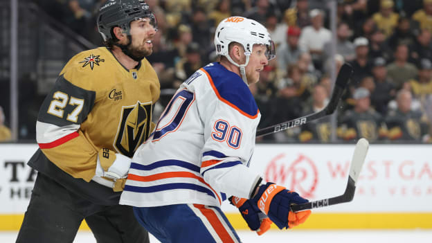 Edmonton Oilers v Vegas Golden Knights - Game One