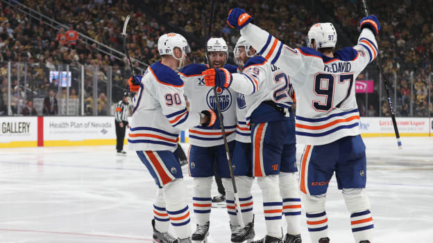 Edmonton Oilers v Vegas Golden Knights - Game One