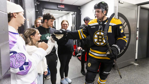 King Clancy nominee McAvoy of Bruins embraces Boston tradition of giving back