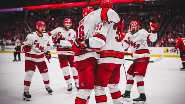 Recap: Canes Eliminate Caps In Game 5