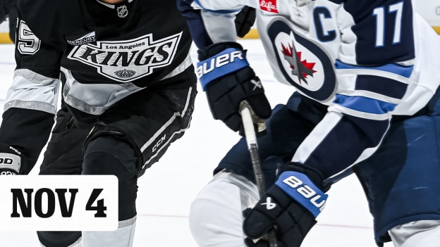 NOVEMBER 4 VS WINNIPEG JETS