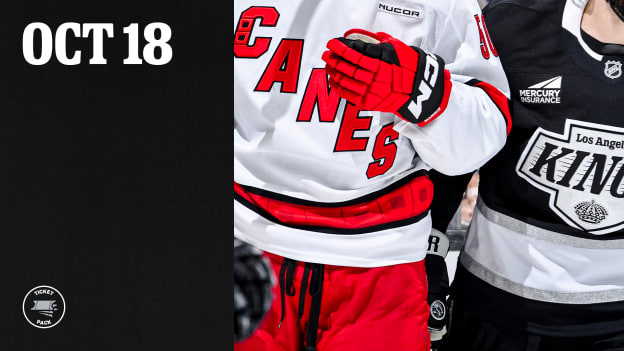 OCTOBER 18 VS CAROLINA HURRICANES