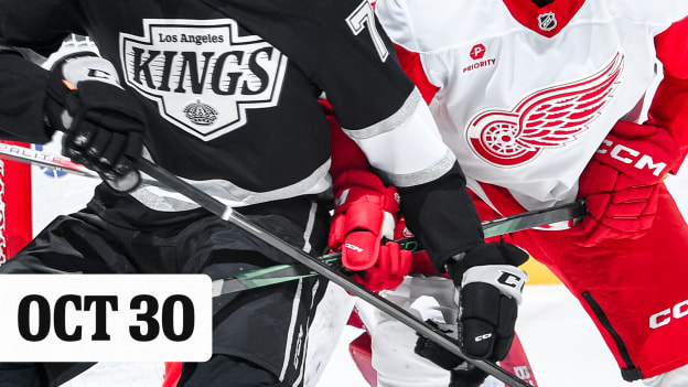 OCTOBER 30 VS DETROIT RED WINGS