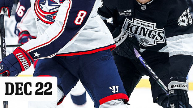 DECEMBER 22 VS COLUMBUS BLUE JACKETS