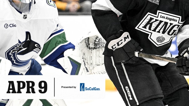 APRIL 9 VS VANCOUVER CANCUKS