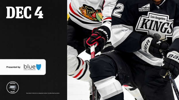 DECEMBER 4 VS CHICAGO BLACKHAWKS