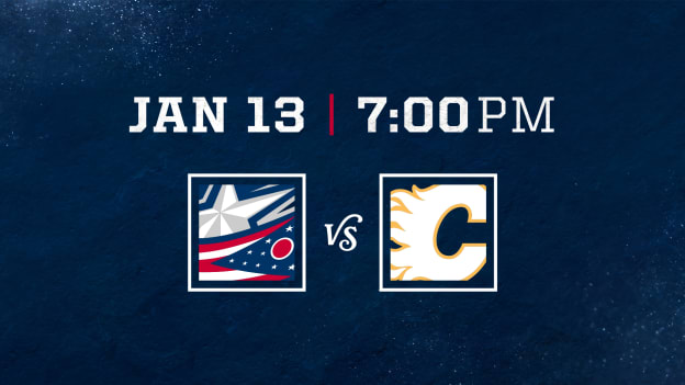 TUESDAY, JANUARY 13 AT 7 PM VS. CALGARY FLAMES