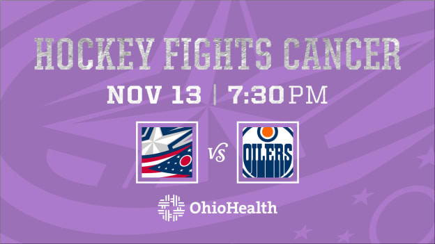 THURSDAY, NOVEMBER 13 AT 7:30 PM VS. EDMONTON OILERS