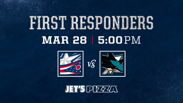 SATURDAY, MARCH 28 AT 5 PM VS. SAN JOSE SHARKS