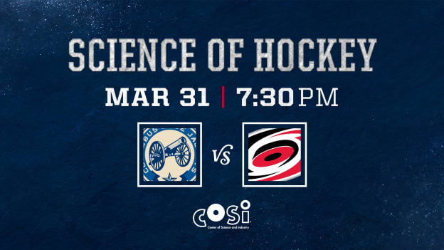TUESDAY, MARCH 31 AT 7:30 PM VS. CAROLINA HURRICANES