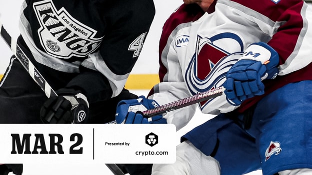 MARCH 2 VS COLORADO AVALANCHE