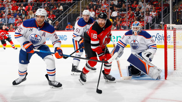Edmonton Oilers v New Jersey Devils