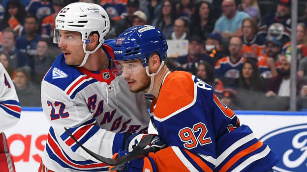 New York Rangers v Edmonton Oilers