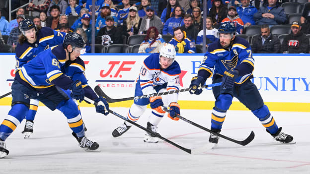 Edmonton Oilers v St. Louis Blues