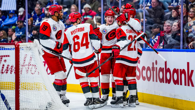 Canes Battle Back To Topple Toronto