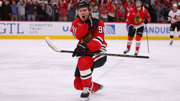 Surging Bedard boosts Blackhawks, eyes Olympic spot