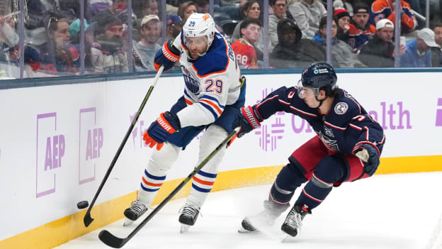 Edmonton Oilers v Columbus Blue Jackets