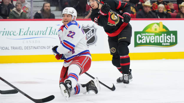 New York Rangers vs Ottawa Senators