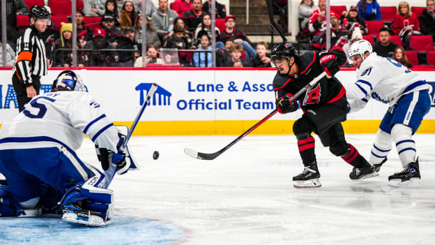 Canes Lack 'Spark' In Loss To Leafs