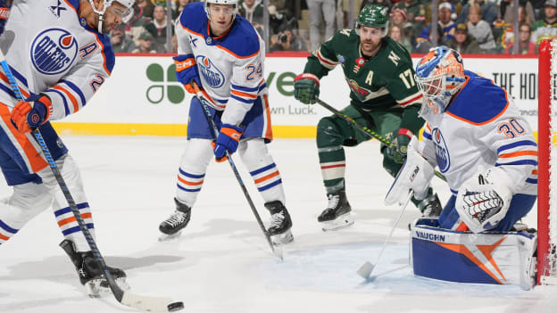 Edmonton Oilers v Minnesota Wild
