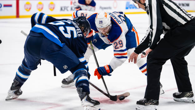 Edmonton Oilers v Winnipeg Jets