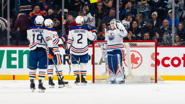 Edmonton Oilers v Winnipeg Jets