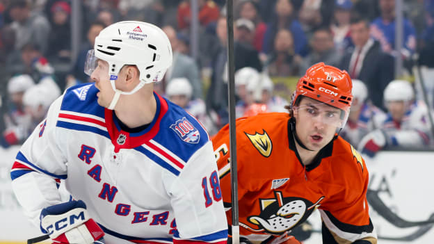 New York Rangers v Anaheim Ducks