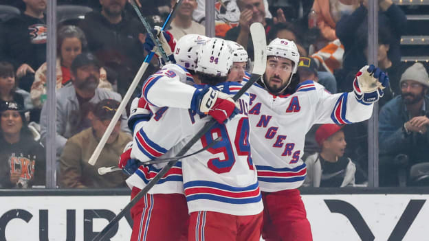 New York Rangers v Anaheim Ducks