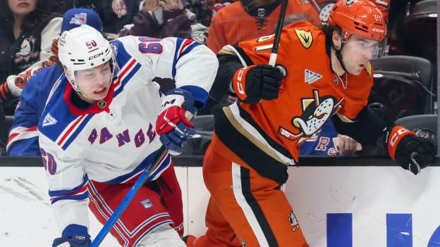 New York Rangers v Anaheim Ducks