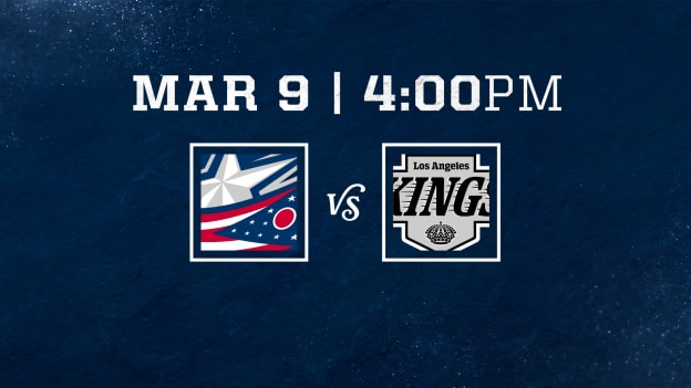 MONDAY, MARCH 9 VS. LOS ANGELES KINGS