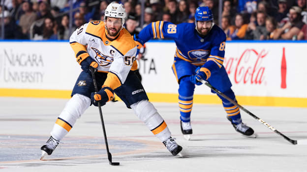 Preds Come Up Just Short in Loss to Sabres