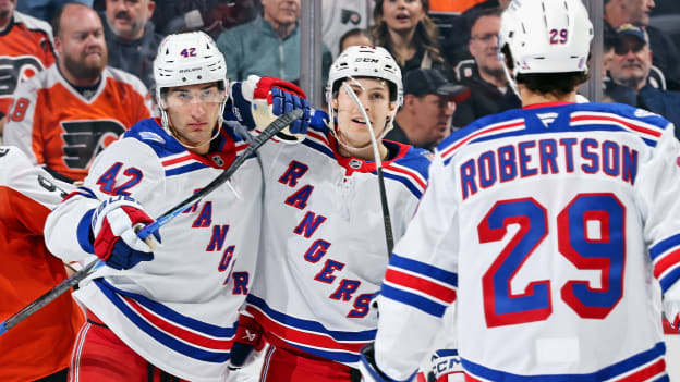 New York Rangers v Philadelphia Flyers