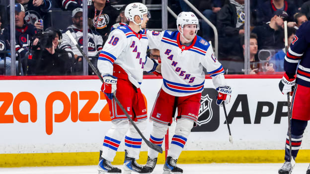 New York Rangers v Winnipeg Jets
