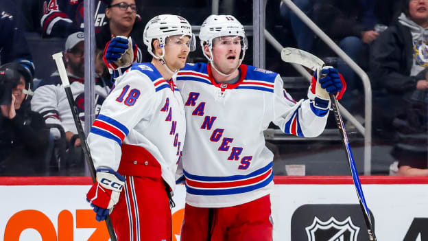 New York Rangers v Winnipeg Jets