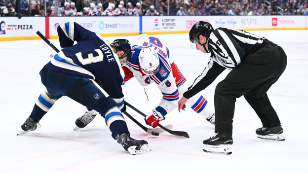 New York Rangers v Columbus Blue Jackets