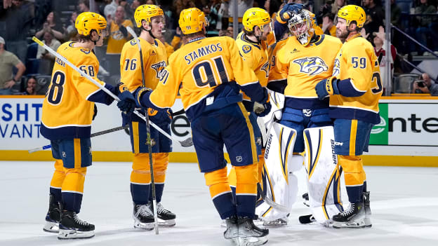 Preds Return Home to Earn Huge Win Over Kraken