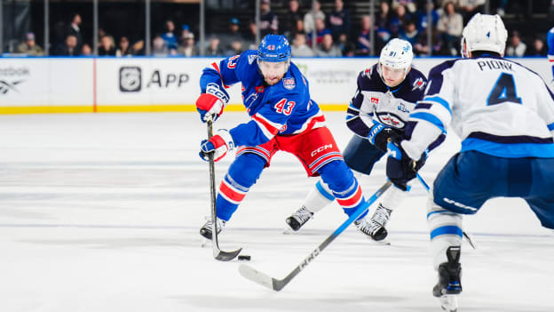 Winnipeg Jets v New York Rangers