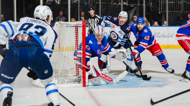 Winnipeg Jets v New York Rangers