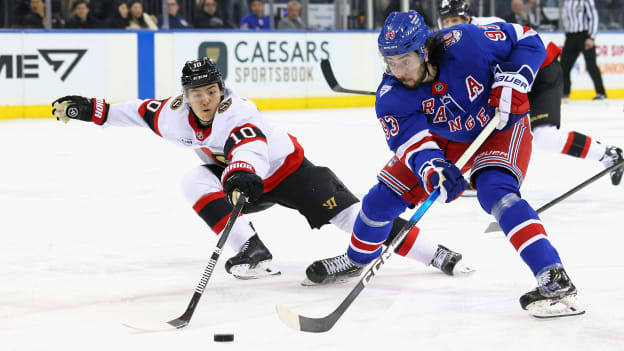 Ottawa Senators v New York Rangers