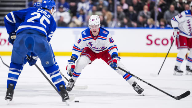 New York Rangers v Toronto Maple Leafs